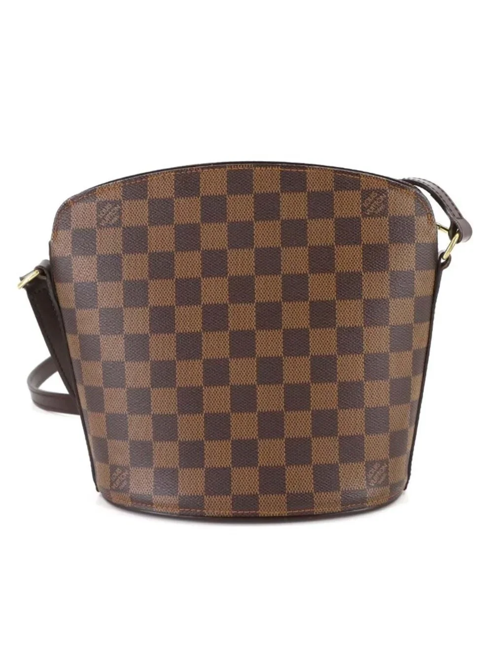 Louis Vuitton Damier Drew Personal Shoulder Bag Ebene